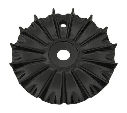 Vision Wheels 454 V454-2090CAP LG0909-57 Black Wheel Center Cap No Logo - The Center Cap Store Vision Wheels 454 V454-2090CAP LG0909-57 Black Wheel Center Cap No Logo - The Center Cap Store