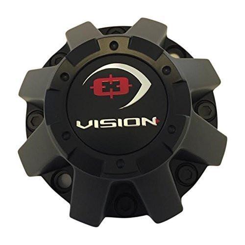 Vision Wheels C157MB 6157K135 LG1304-26 Black Wheel Center Cap - The Center Cap Store Vision Wheels C157MB 6157K135 LG1304-26 Black Wheel Center Cap - The Center Cap Store