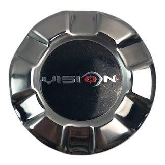 Vision Wheels C171-V02 Stainless Push Thorough Center Cap for 5x5.5 or 6x5.5 - The Center Cap Store Vision Wheels C171-V02 Stainless Push Thorough Center Cap for 5x5.5 or 6x5.5 - The Center Cap Store