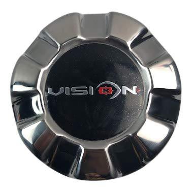 Vision Wheels C171-V04 Stainless Center Cap Fits 8x165 and 8x170 Bolt Pattern - The Center Cap Store Vision Wheels C171-V04 Stainless Center Cap Fits 8x165 and 8x170 Bolt Pattern - The Center Cap Store
