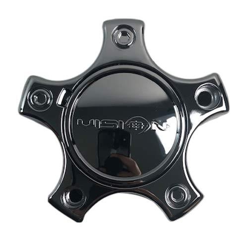 Vision Wheels C372-5C65DOCV Chrome Center Cap - The Center Cap Store Vision Wheels C372-5C65DOCV Chrome Center Cap - The Center Cap Store