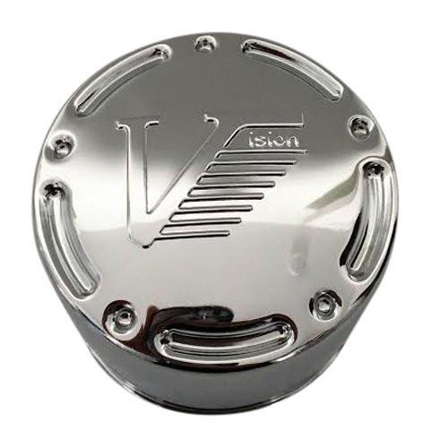 Vision Wheels V180D Chrome Wheel Center Cap - The Center Cap Store Vision Wheels V180D Chrome Wheel Center Cap - The Center Cap Store