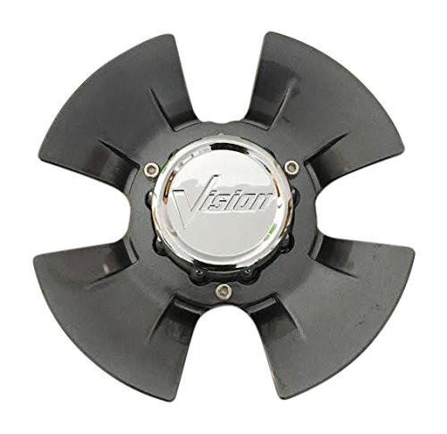 Vision Wheels V424-VW1 LG1007-08 Hyper Silver 4 Lug Center Cap - The Center Cap Store Vision Wheels V424-VW1 LG1007-08 Hyper Silver 4 Lug Center Cap - The Center Cap Store