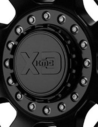 XD SERIES KMC XD137 FMJ Replacement Center Cap M1050BK09 (2 Piece - Satin Black Inner Cap Piece with Satin Black Base) - The Center Cap Store XD SERIES KMC XD137 FMJ Replacement Center Cap M1050BK09 (2 Piece - Satin Black Inner Cap Piece with Satin Black Base) - The Center Cap Store