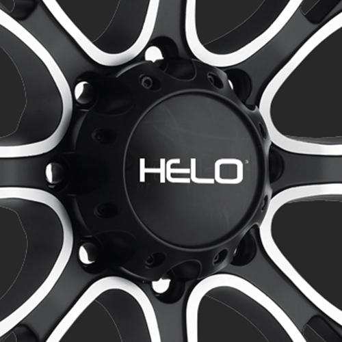 Helo Center Cap GLOSS Black - 1079L145HE1GB reference image