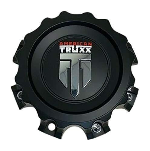 American Truxx 81502090F-4 Matte Black Wheel Center Cap reference image