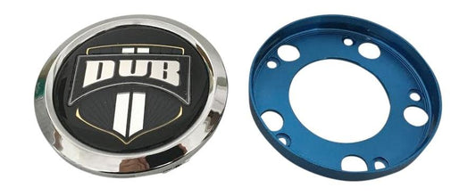DUB Wheels 1002-01 Chrome Wheel Center Cap reference image
