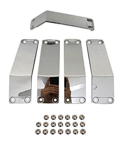 KMC XD Series Rockstar 2 811FIN24244NCHR Chrome Wheel Inserts Set of 5 reference image