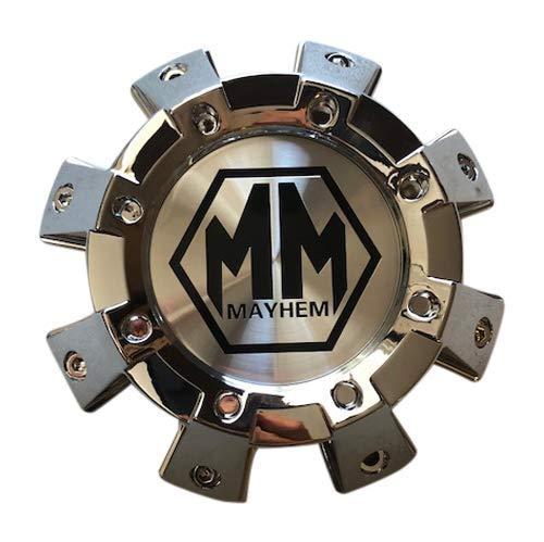 Mayhem Wheels 8101 Monstir C108101C01-F 813120825F-2 Chrome Center Cap reference image