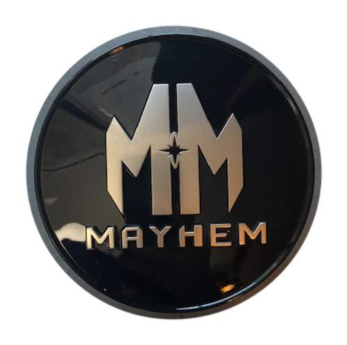 Mayhem Wheels 8109 Crossfire C108109B02 C147805 Gloss Black Center Cap reference image