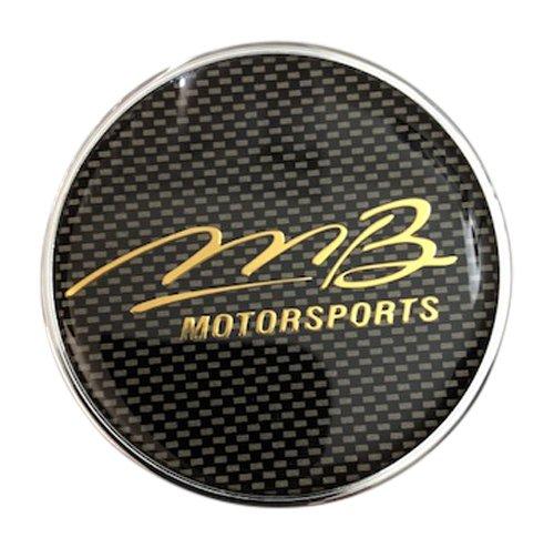 Mb Motorsports C-062 85683 Black and Gold Center Cap reference image