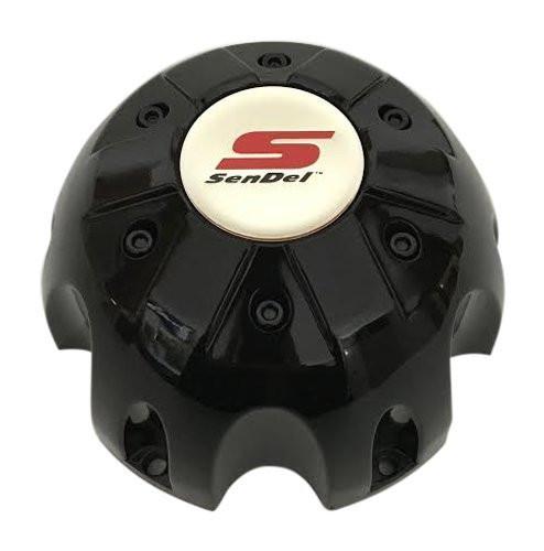Sendel Wheels 62471780F-01 Gloss Black Wheel Center Cap reference image