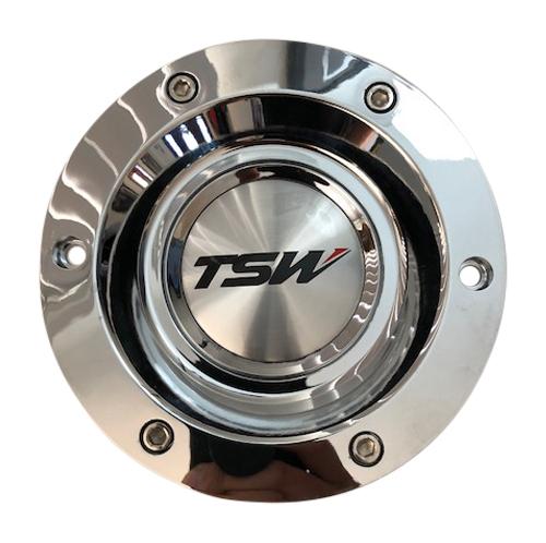 TSW Wheels Holsten PC-E68A PC-E68-2 PCE68A-C Chrome Wheel Center Cap CCHOLC reference image