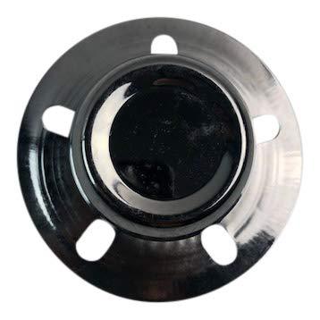Vision Wheels C126 Derby and Chrome Center Cap reference image