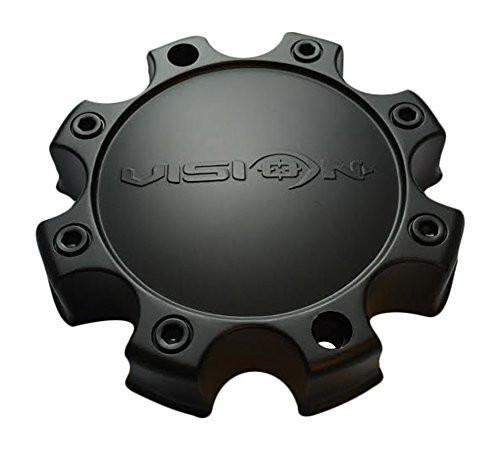 Vision Wheels C326MB-8CSV 60032090F-1 LG0704-03 326-C8SC Black Wheel Center Cap reference image