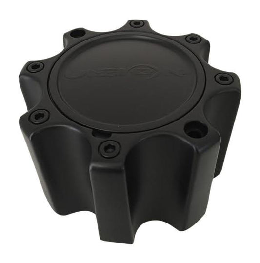 Vision Wheels C372MB-8CDOCV Matte Black Wheel Center Cap reference image