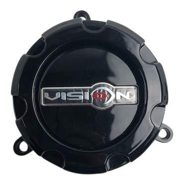 Vision Wheels C398GB-6 Gloss Black Center Cap reference image
