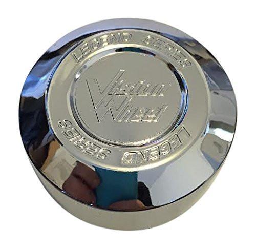 Vision Wheels Legend Series 6 Spoke 141-T-V Chrome Wheel Center Cap reference image