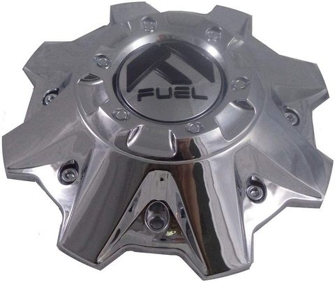 Fuel 1PC FUEL 8 LUG Chrome Center Cap (FLAT BOTTOM) - 1001-83 product image