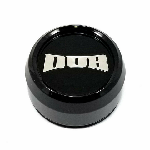 DUB 1PC DUB GLOSS Black 1.7" Center Cap-RAISED DUB - 1003-06-04GB-L product image
