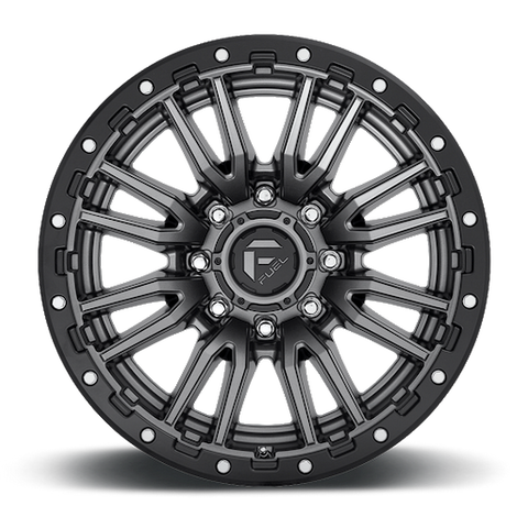 Fuel 1PC FUEL Center Cap SNAP IN (Matte Black/GUN) - 8X180 - 1005-49GD product image