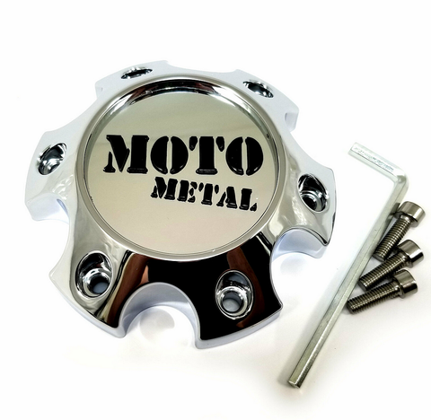 Moto Metal Moto Center Cap 6X4.5/120 H34 - Chrome - 1079L121AMO3CH-H34 product image