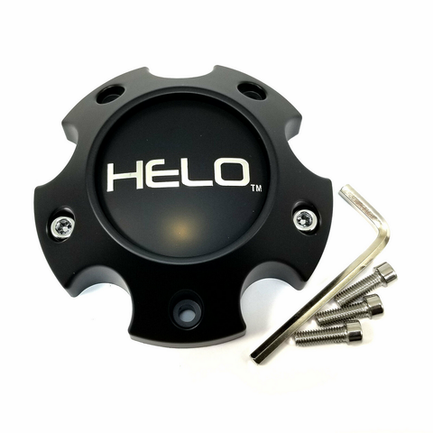 Helo Center Cap 5X4.5/120/5 SATIN Black - 1079L121HE1SB product image