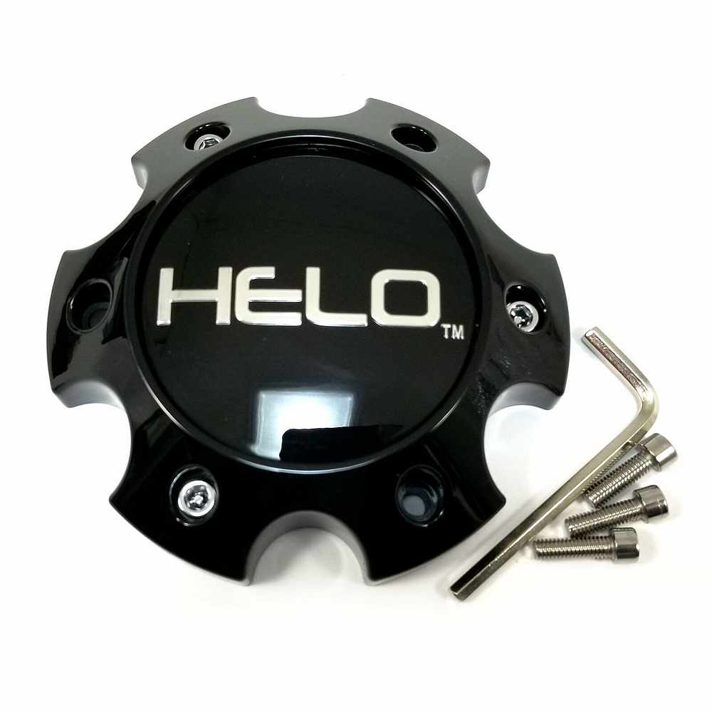 Helo Center Cap 6X135 LUG H34 - GLOSS Black - 1079L140HE1GB-H34 product image