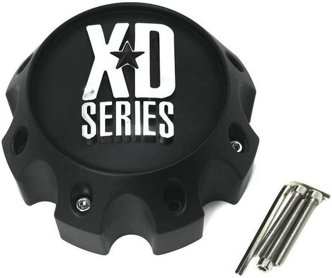 XD Center Cap MATTE Black 6X5.5 W/ Black SCREWS - 1079L145MB-H42 product image