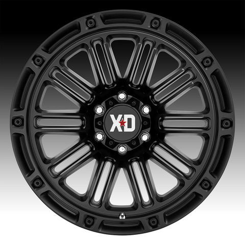 XD Center Cap BOLT-ON (Satin Black/Chrome/BK) - 8X6.5/180 - 1636S06 product image