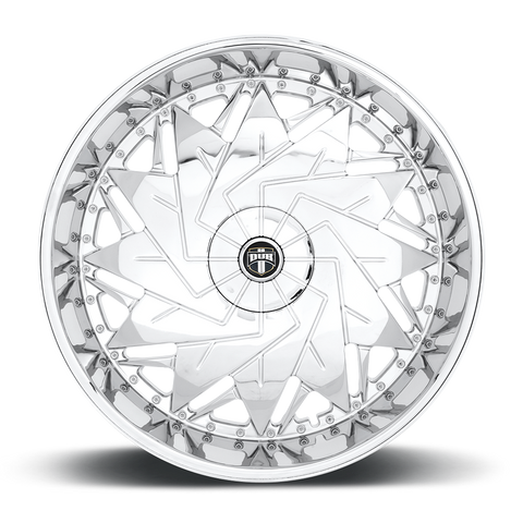 DUB 1PC DUB DAZR Center Cap-Chrome - 38330-15 product image