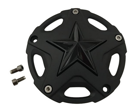 XD827 17X8 MATTE Black Center Cap W/ G-Black STAR - 827CAPMB-GB-1 product image