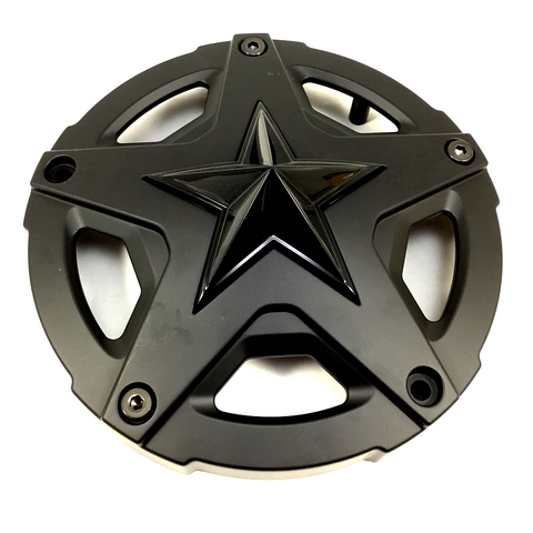 XD827 18X9 TALL M-Black Center Cap W/ G-Black STAR - 827CAPMB-GB-T product image