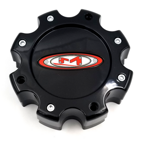 Moto Metal MO955/956 Center Cap Black 8X6.5/170 - Red OVAL L - 845L170B product image