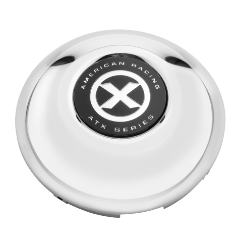 ATX FRONT SNAP IN 4 TAB Center Cap Chrome - AO1900201 product image