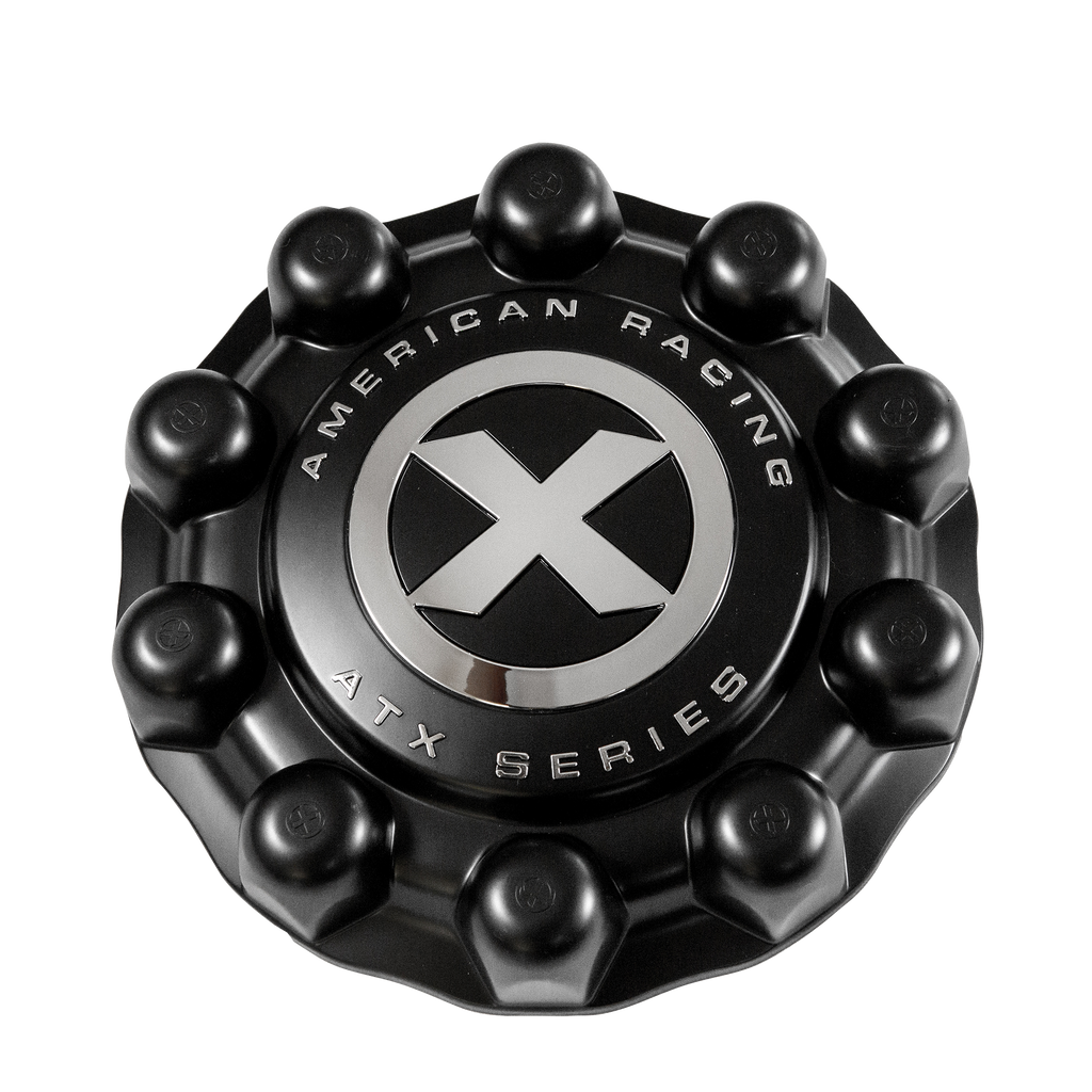 ATX FULL FRONT SNAP ON Center Cap COVER Black - AO1900401B product image