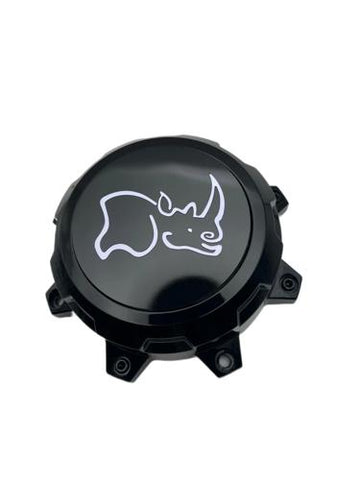 Black Rhino Hard Alloys Center Cap BR 8165 8170 GL Black RHINO HEAD - CCBRL8165170GB product image