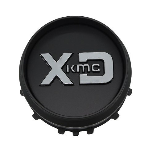 XD FORGED 6X135 Aluminum CTR Piece S-Black LOGO2 Center Cap - F-XDAL140CP1-2-SB product image