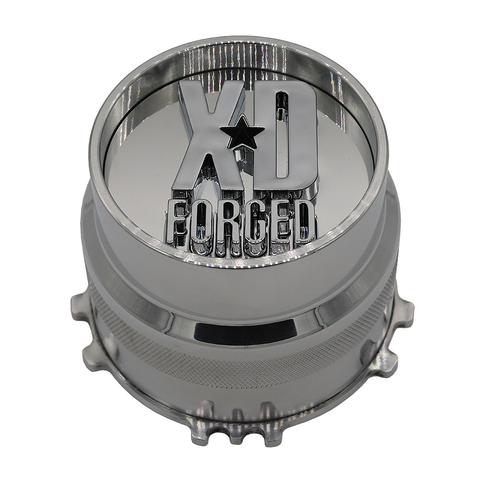 XD FORGED 5X5.5 Aluminum CTR Piece Polished LOGO 2 Center Cap - F-XDAL145CP1-2-POL product image
