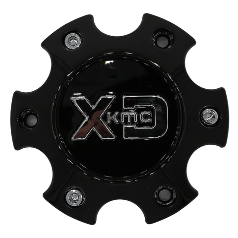 XD Center Cap 6X4.5/120 GLOSS Black (NEW LOGO) - S057L120AGB1-H34 product image