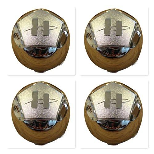 4 Pack Helo Wheels 789K101 Chrome Wheel Center Cap - The Center Cap Store