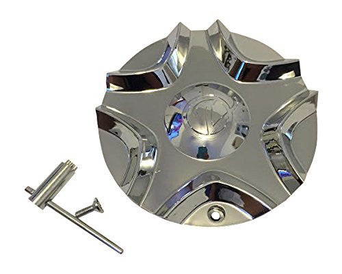 Verde C0373 Chrome Wheel Center Cap - The Center Cap Store