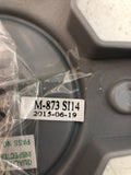 Black Rhino Wheels CAP M-873 SI14 Silver Center Cap CCBR613540SFLAT 6x135 6x140 - The Center Cap Store