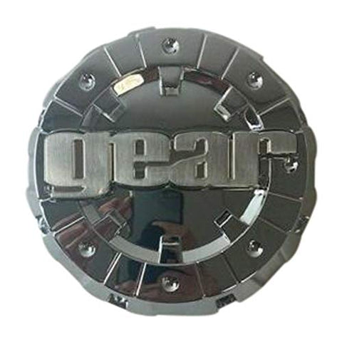 Gear Wheels 310L206H LG1103-34 Tall Chrome Wheel Center Cap - The Center Cap Store