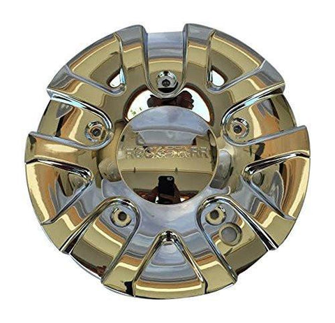 Rock Starr 349 Solja 349-1 C-139 Chrome Wheel Center Cap - The Center Cap Store