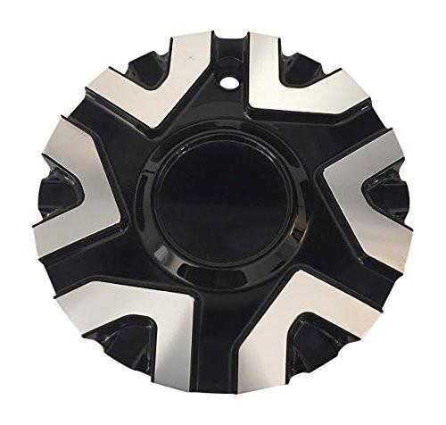 Veloche Air 575 C10575B C123102CAP Black and Machined Center Cap - The Center Cap Store